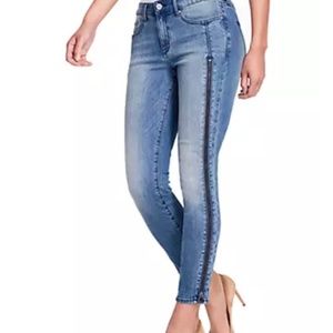 William Rast Side-Zip Ankle Skinny Jean